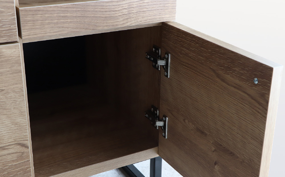 【東馬家具】FZ01-90カウンター SNA【カウンター キッチンボード 整理棚 収納 リビング ナチュラル ベージュ シンプル 木目 ふるさと納税】(H060608)