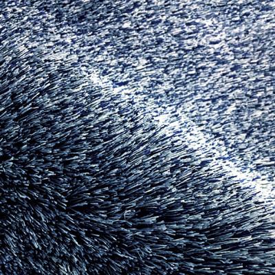 ふるさと納税 和泉市 【200×200cm】ネオグラス 　カーペット 　ラグ　　カラー:ネイビー |  | 01