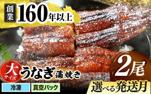 【うなぎや】【3月発送】 炭火焼 うなぎの蒲焼き 2尾 【紀州備長炭使用】 鰻 ウナギ 土用の丑の日 丑の日 蒲焼き 蒲焼 老舗 真空パック 特大 大 特上 送料無料 多治見市 [TFO002]