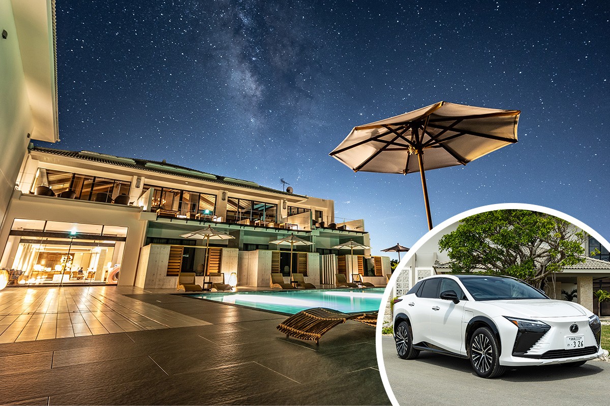 
            【LEXUSレンタカー付】古宇利島にあるラグジュアリーリゾートで愉しむ大人の極上ステイ｜ペア1泊2日夕朝食付きペア宿泊券
          