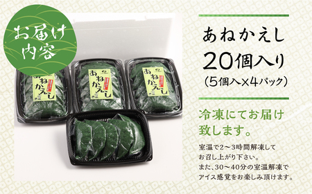 【冷凍配送】あねかえし 20個入り（5個入×4パック）【87-2】