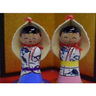 ふるさと納税 黒石市 よされこけスこぎん刺しVer　2個セット |  | 01