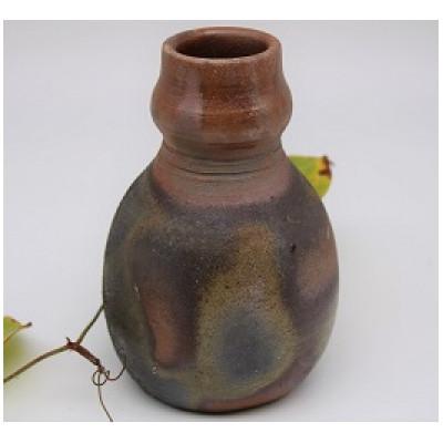 ふるさと納税 備前市 備前焼ひさご型掛花入れ(登り窯)