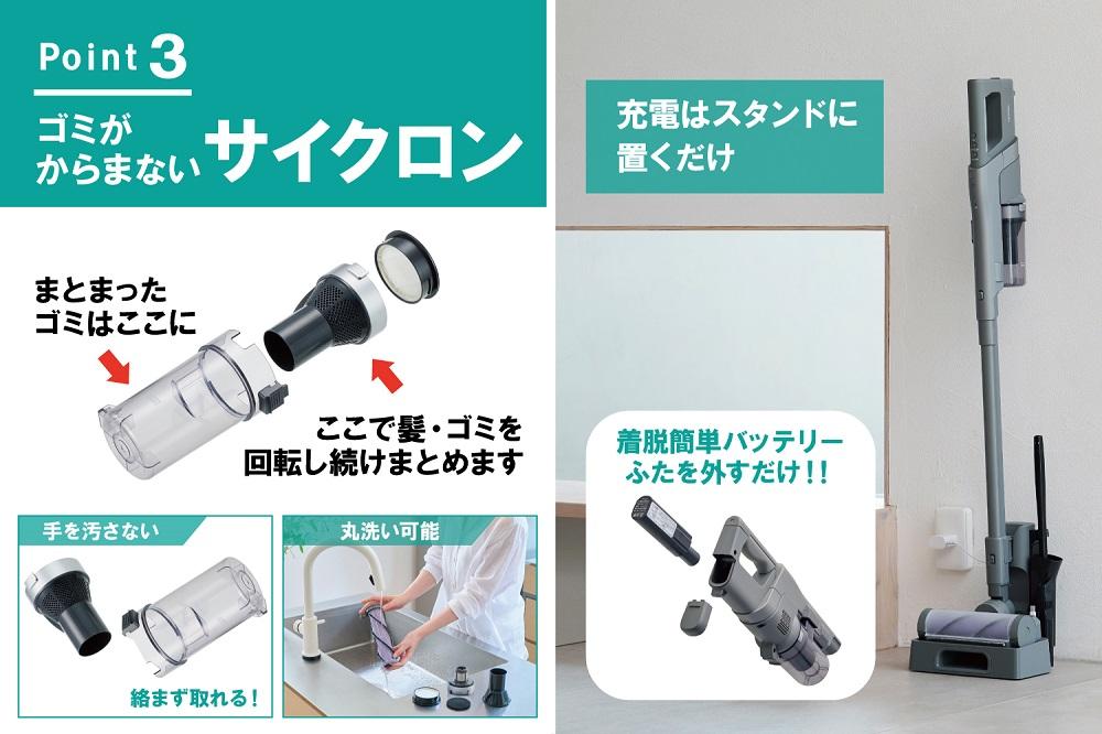 掃除機 コードレス 軽量 充電式サイクロンスティッククリーナー ホワイト グレーアイリスオーヤマ クリーナー サイクロン スタンド 軽い 充電スタンド 充電式 吸引力 カーペット パワフル ほこり感知 家電 おすすめ 人気 SCD-210P スティッククリーナー