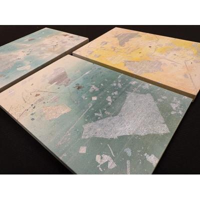 ふるさと納税 中野市 箔アートプレート　2Lサイズ3枚選-3 |  | 01