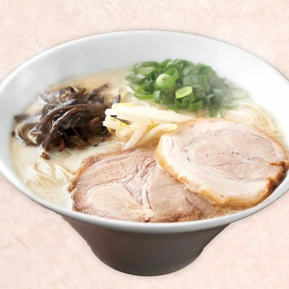 【全12回定期便】ラー麦使用「一風堂」とんこつラーメン 白丸(8食)[BGAD033]