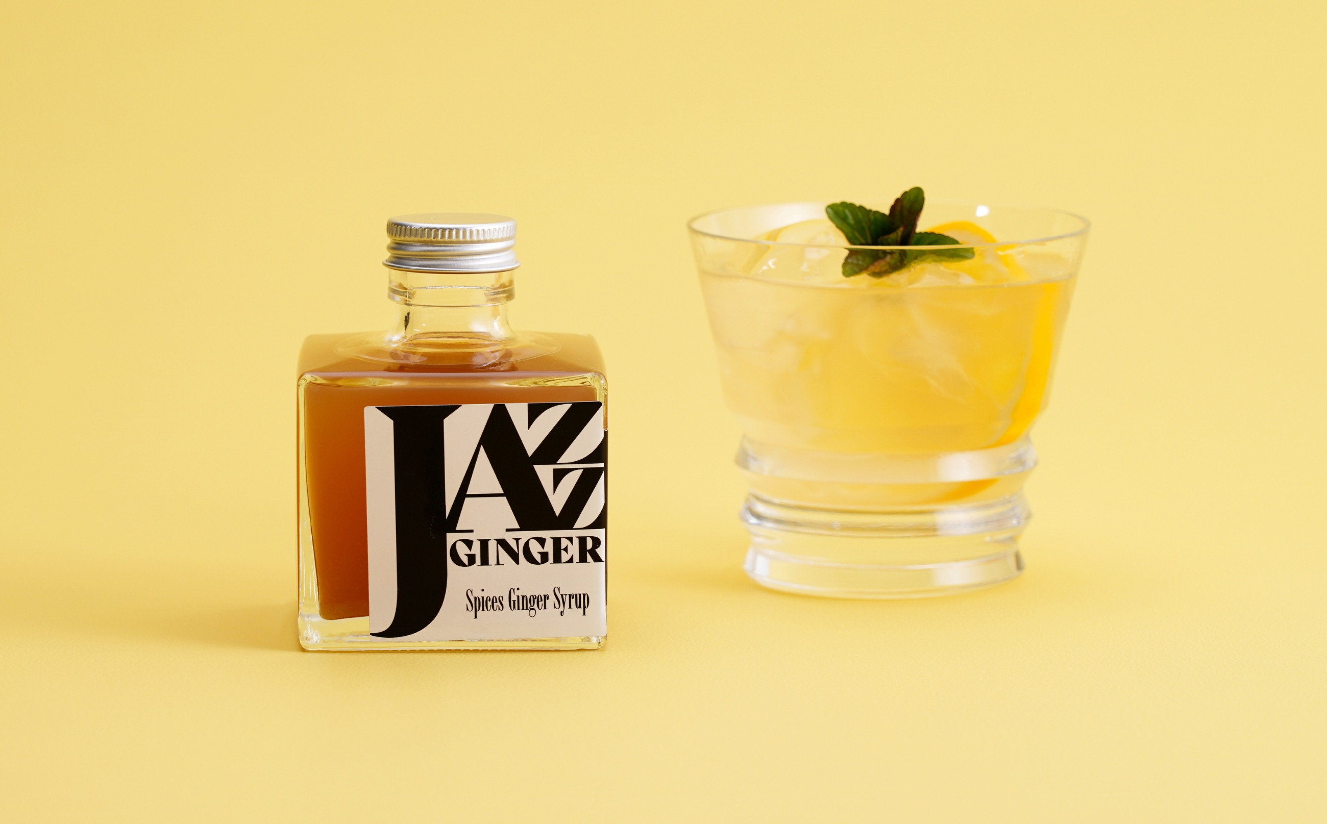 生姜エキス入りシロップ「JAZZ GINGER」　※写真はイメージです。