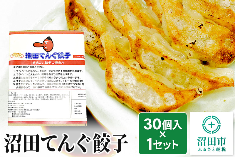 あさひや 沼田てんぐ餃子 30個入×1セット