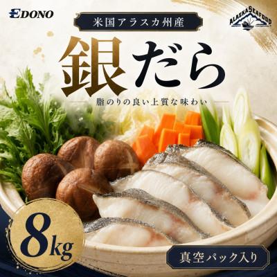 ふるさと納税 銚子市 銀だら 8kg 真空パック入り
