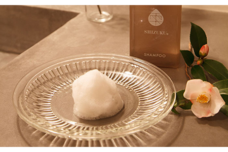 【全12回定期便】雫 シャンプー 天然由来 ノンシリコン 椿油 ツヤ コシ ヘアケア 五島市/椿乃 [PAM040]