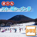 【ふるさと納税】湯の丸スキー場 小学生シーズン券 (1人分) ◇リフト券2024-25シーズン スキー 入場券 体験ギフト スポーツ 誕生日 記念日 学生 プレゼント トラベル 長野県東御市◇