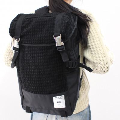 ふるさと納税 掛川市 織屋さんの社長が作った リュック「BECCO」・黒 |  | 01