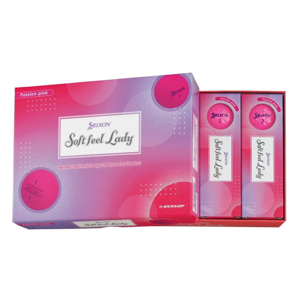 スリクソン SOFT FEEL LADY　 3ダースセット　＜カラー：パッションピンク＞