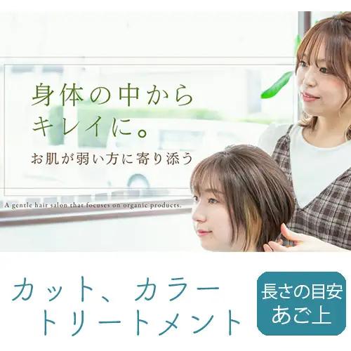 No.287 （S）カット、カラー、トリートメント