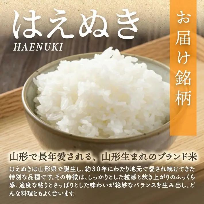 (令和8年11月下旬お届け)はえぬき 5kg 令和8年産米 山形県遊佐町産 ご希望時期頃お届け 東北 山形県 遊佐町 庄内地方 米 お米 精米 白米 庄内米 ブランド米 ご飯 ごはん[1734R08M