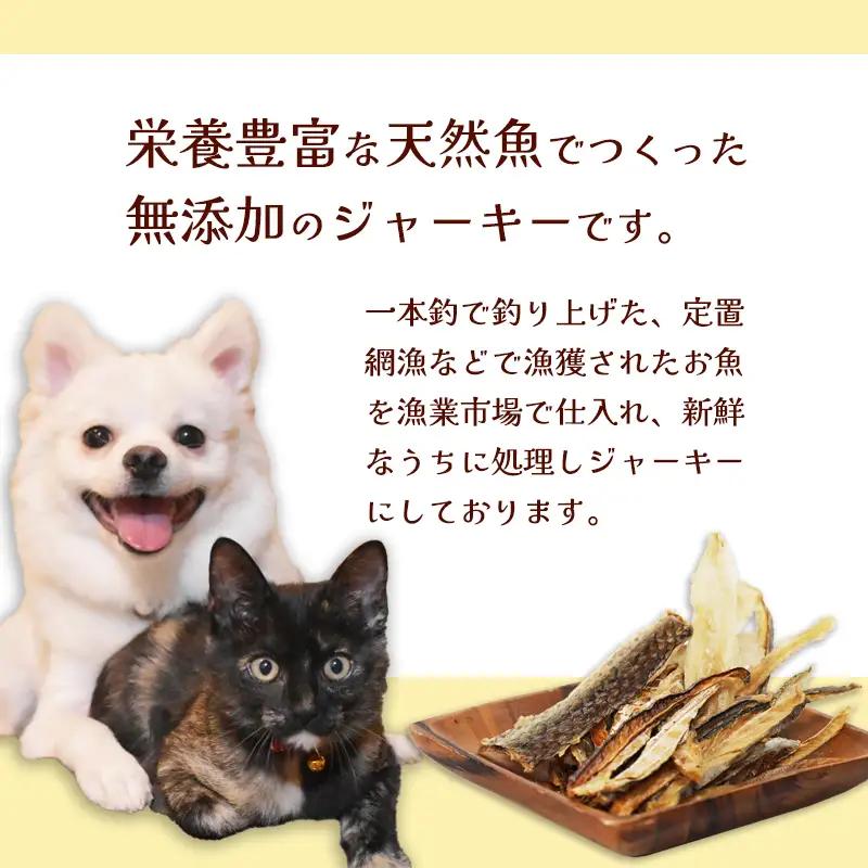 お魚のチップス 3袋＋お魚ジャーキー 1袋 ペットフード ペットおやつ 無添加 魚
