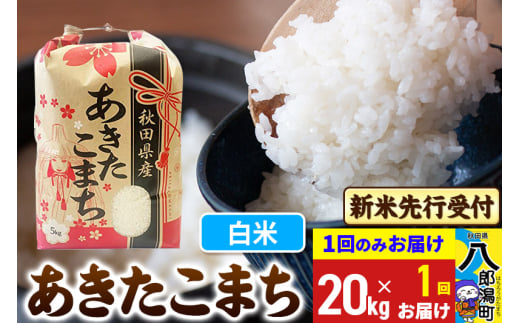 《令和7年産 新米受付》あきたこまち 精米 20kg 秋田県産 こまちライン