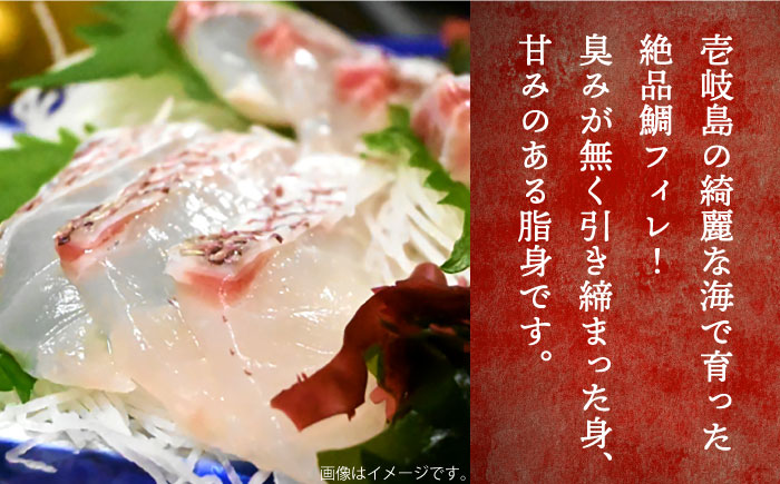 【全6回定期便】鯛フィレ 1尾 2kg台（800～1200g） タイ フィレ 鯛 お刺身 1尾分 2kg [JDT034] 168000 168000円