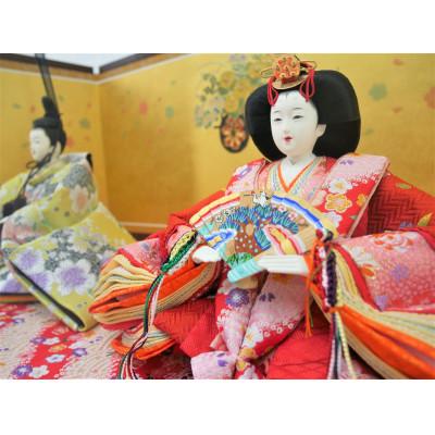 ふるさと納税 小野市 雛人形　京八番「流水桜」オリジナル金襴敷　No.8-806-S |  | 02