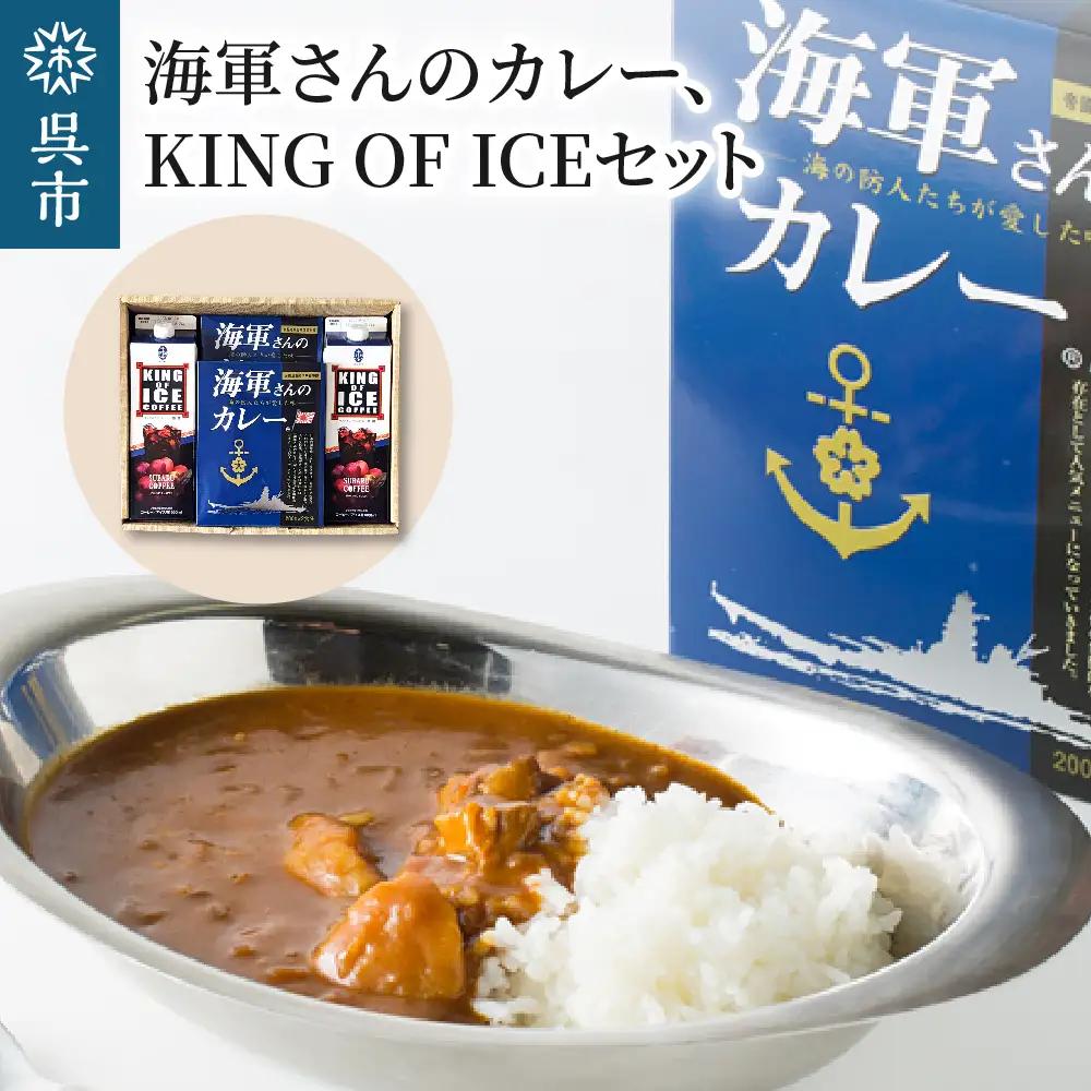 カレー 海軍さんの カレー 2箱 KING OF ICE 2本 セット