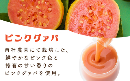 KU103 驚きの果実感！グァバ・パッションフルーツドリンク２本セット(各720ml、グァバ、パッションフルーツ)【宮崎果汁】