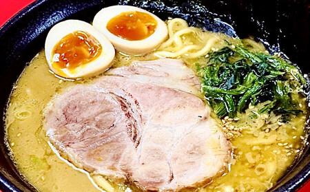 横浜家系ラーメン 一二三家 とんこつ醤油ラーメン4食セット | ラーメン  AHK0002