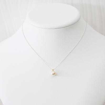 ふるさと納税 天草市 あこや真珠 ネックレス 8-8.5mm ホワイトピンク ペリドット K10WG_S085-558 |  | 02