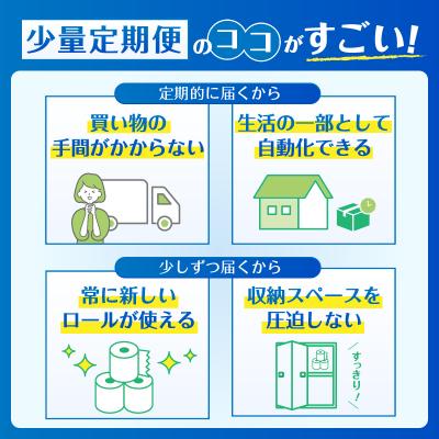 ふるさと納税 富士市 定期便【全3回毎月発送】トイレットペーパーダブル 紙のまち富士市おまかせ1パック |  | 01
