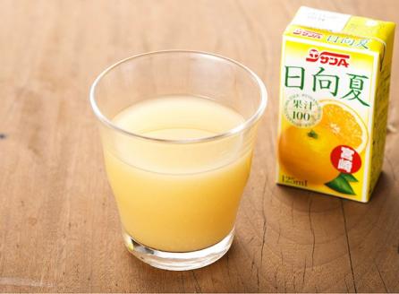 【定期便】『サンA日向夏ジュース100%』３ヶ月定期便【ジュース 果汁100％ フルーツジュース 紙パック 日向夏 宮崎県 全3回】