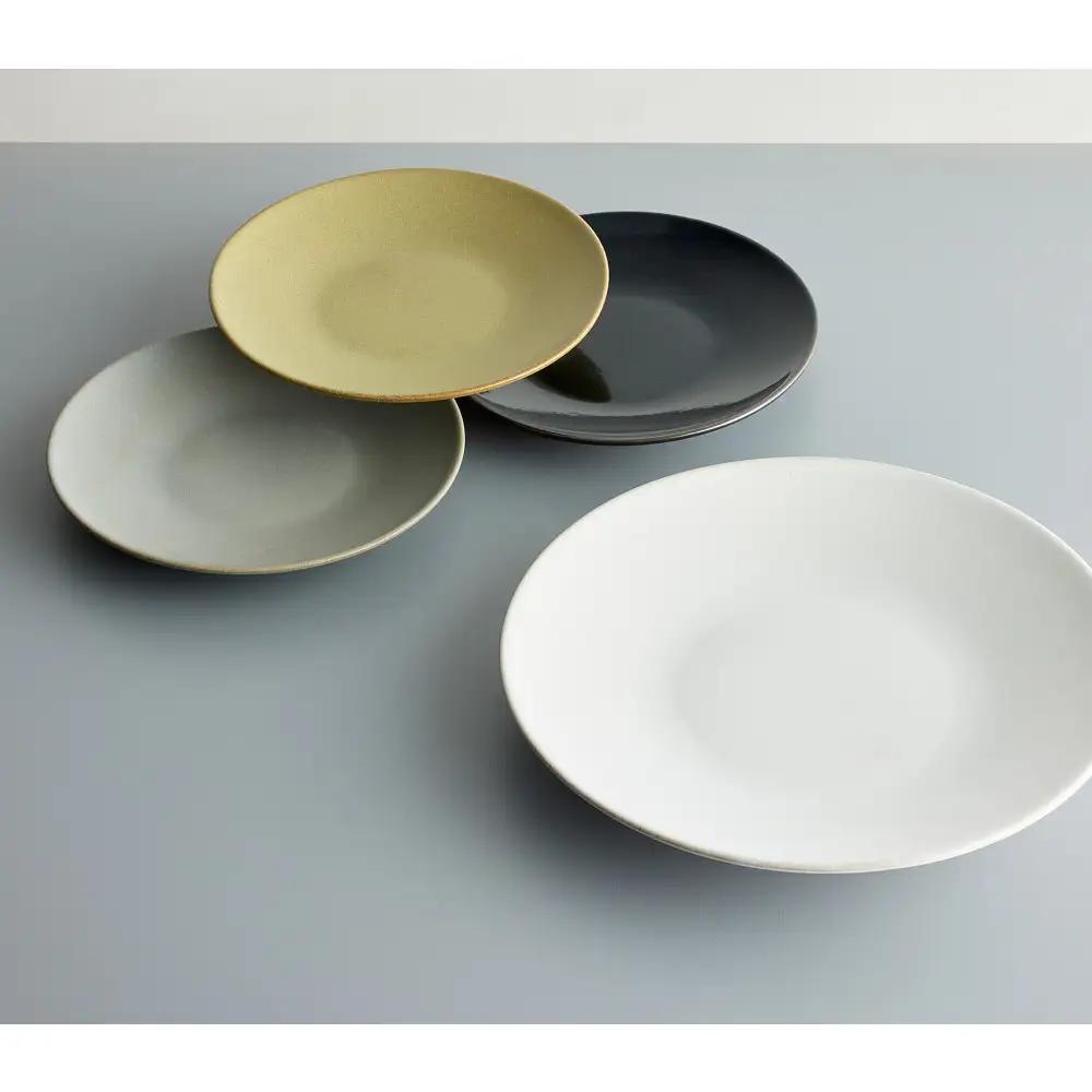Tableware Flat Plateペアセット24cm 乳白