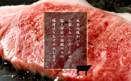  ＜先行予約 2024年6月以降お届け＞福島県二本松市産 黒毛和牛サーロインステーキ2枚 計約300g【コーシン】