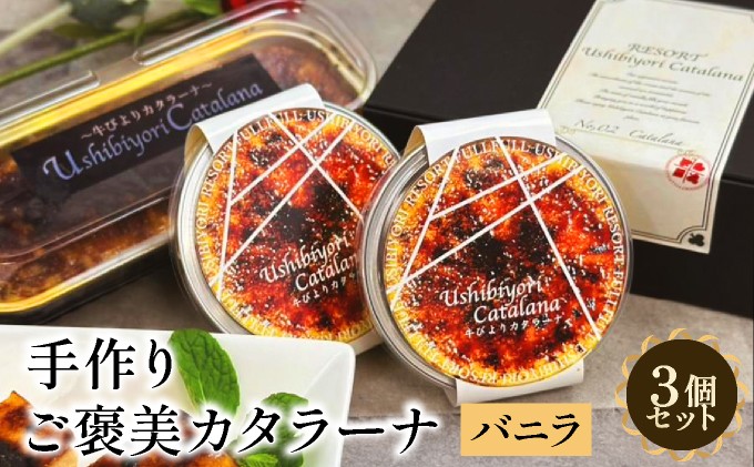 
            牛びより カタラーナセット 【カタラーナ デザート おやつ 洋菓子】[063-a003]
          