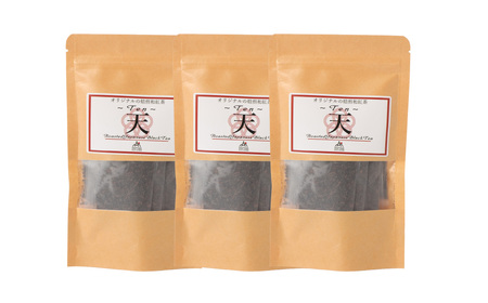 【6ヶ月定期便】　焙煎和紅茶 ～ Ten ～ 天 3個 セット 6回 計432g （72gx6回） 1回あたり72g （2gx12個入×3袋） 紅茶 和紅茶 ティーパック 国産 熊本県 水俣市