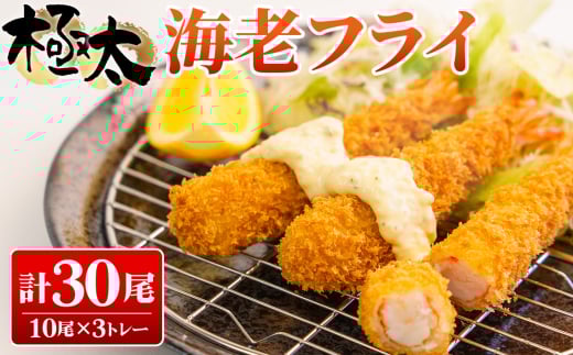 極太海老フライ（BT）960g ／ ブラックタイガー えび エビ 揚げ物 和食 味 食感 こだわり 広島県 No.1073