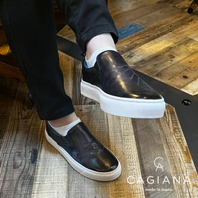 ふるさと納税 神戸市 靴〈スニーカー〉CAGIANA《カジーナ》SOKYU《蒼穹》[オーダーメイドスニーカー] |  | 01