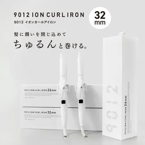 クレイツ 9012 イオンカールアイロン 32mm 120～200℃ 海外対応 交流(コード)式 CC9012-G32W ヘアアイロン スタイリング ストレートアイロン コテ ヘアケア 家電 電化製品 美容 美容家電 福岡県 福岡市 福岡