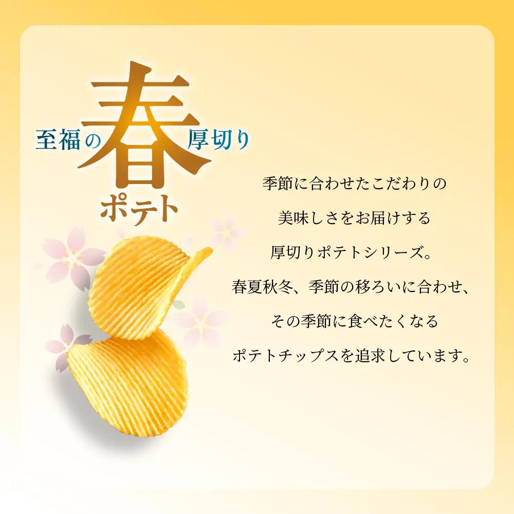春ポテト 食べ比べ2種セット 各6袋 カルビー ポテトチップス《千歳工場製造》
