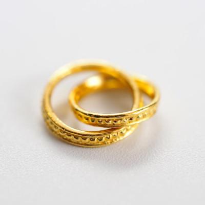 ふるさと納税 山梨県 【山梨県】【ジュエリー】K24 pure gold link/リンク ペンダントトップ |  | 01