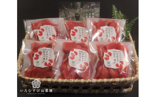 【11月中旬から順次発送】【数量限定】かかさの手仕事  赤かぶ漬け　A4104