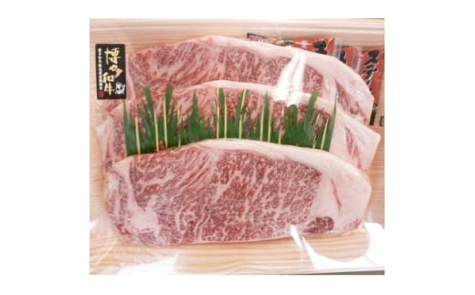 A4ランク以上　博多和牛サーロイン　ステーキ　約250g×3枚【1368322】