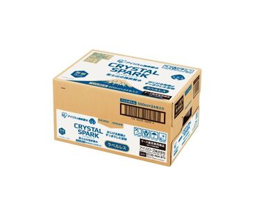 1B19【定期便３か月コース】富士山の強炭酸水500mlラベルレス×24本入×3回｜炭酸 炭酸水 スパークリング 強炭酸 強炭酸水 定期便