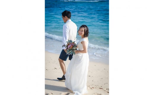 GK007　＊宮古島＊ウェディングドレス＊ビーチフォト＊