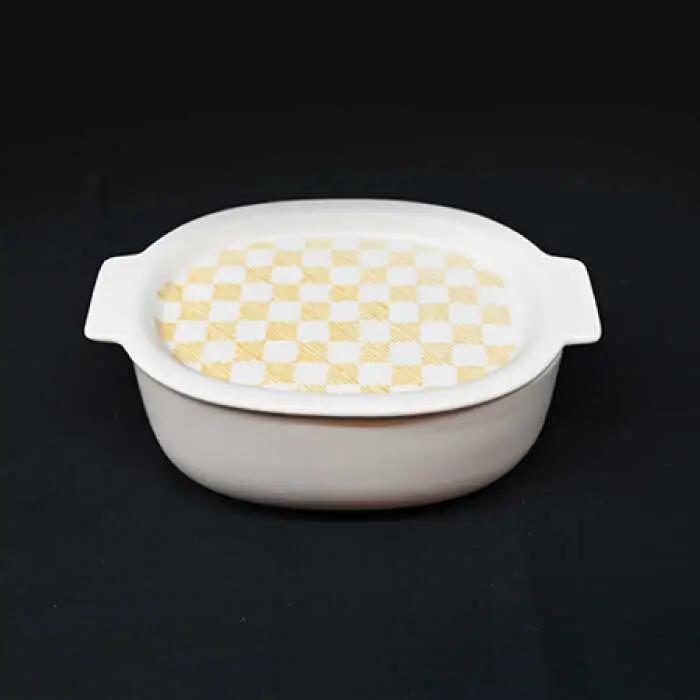 【波佐見焼】便利な蓋つき！ グラタン皿 オーブンウェア 楕円蓋物 3点セット 耐熱食器 オーブン可 食器 皿 【協立陶器】 [TC64] 波佐見焼