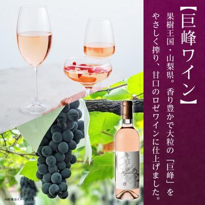 ふるさと納税 笛吹市 【熨斗】巨峰ワイン・巨峰スパークリング 720ml 2本セット モンデ酒造 山梨県 笛吹市 |  | 01