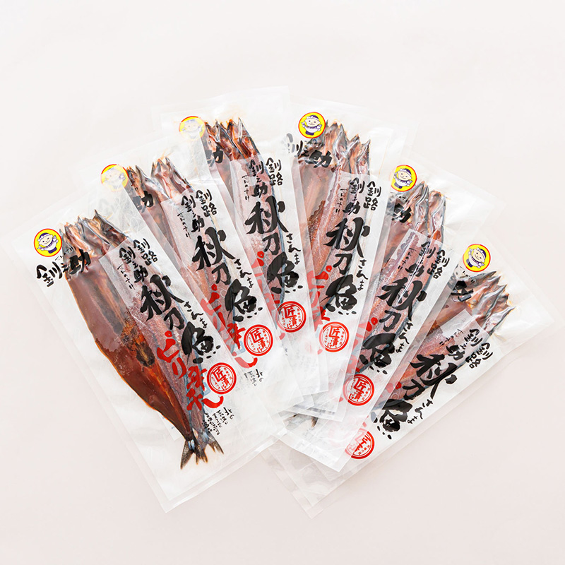 【12/22まで年内お届け】さんまピリ辛 2尾×6個セット | 北海道産 秋刀魚（サンマ）を ピリ辛味に仕上げた 一夜干し 焼き魚干物 セット ひもの年内配送 年内発送 北海道 釧路町 釧路超 特産品