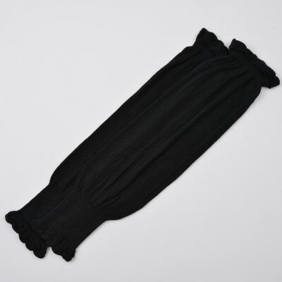 【ふるさと納税】日本製 シルク 100% アームカバー 肌にやさしい 紫外線対策 ブラック (2285-7192)【1322676】