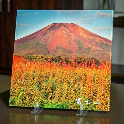 ふるさと納税 山梨県 富士山アクリルパネル　30SQ　夏 |  | 01