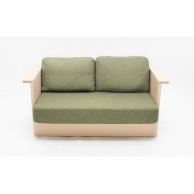 ふるさと納税 東川町 センの木家具 Kigakiku Sofa グリーン【0001-044-04】