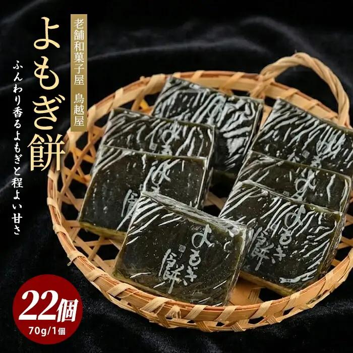 南薩指宿の郷土菓子 よもぎ餅 22個入り 鳥越屋 IB055-004 和菓子 和菓子