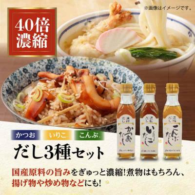 ふるさと納税 大洲市 【贈答用】濃縮だし3種とオイスターソースのお試しセット [AGBI002] |  | 01